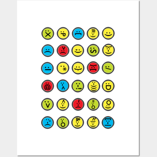 Emoticons Posters and Art